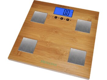 Medisana 48456 Vücut Analiz Fonksiyonlu Bambu Baskül