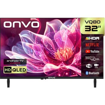 Onvo 32VQ80F2HA 32'' 82 Ekran Uydu Alıcılı QLED Smart TV - 32"