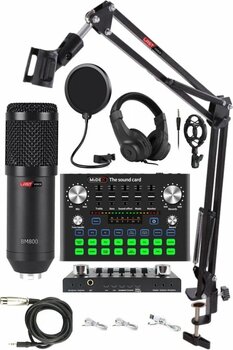 Lastvoice BM800 Live Plus Kablolu Siyah Mikrofon Seti