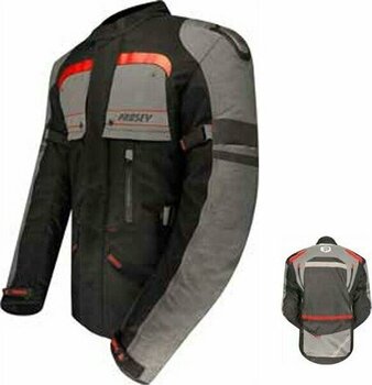 Prosev Long AT2202 Motosiklet Montu - M - Siyah - Kırmızı