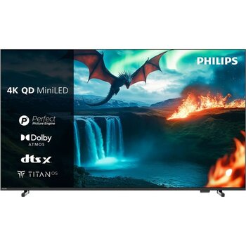 Philips 55MLED810/12  55" 139 Ekran Uydu Alıcılı 4K Ultra Hd Smart Titan Miniled Tv - 55''