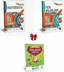 Günay Yayınları 5. Sınıf Matematik ve Fen Bilimleri Bumerang Etkinlikli Kitap Konu Anlatımlı