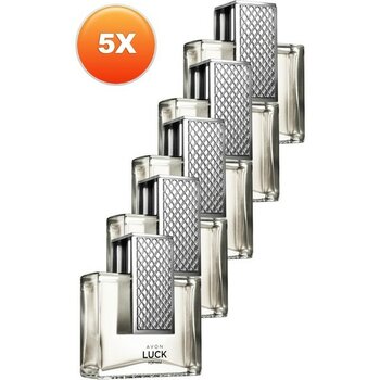 Avon Luck Erkek Parfüm Edt 75 Ml. Beşli Set