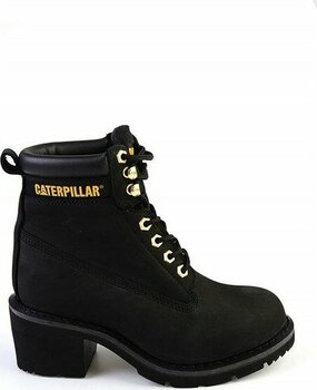 Cat Caterpillar Ottowa Black Nubuk Kadın Bot - Siyah - 37