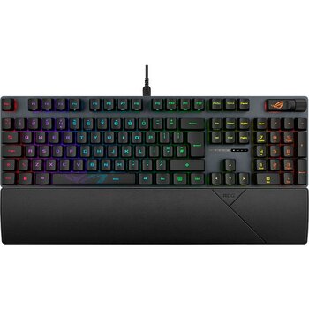 Asus ROG STRIX SCOPE II RX AURA SYNC RGB MEKANİK TÜRKÇE TUŞ DİZİLİMİ ROG RX RED SWITCH IP57 MULTI FONKSİYONEL OYUNCU KLAVYESİ