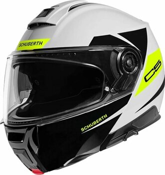 Schuberth C5 Eclipse Yellow Çene Açılır Motosiklet Kaskı