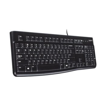Logitech K120 920-002505 Usb Kablolu Standart Q Klavye Siyah