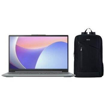 Lenovo Ideapad Slim 3 Intel Core I5 12450H 8gb 256GB SSD Freedos 15.6" IPS Taşınabilir Bilgisayar + Boz Çanta