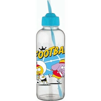 Gıpta Kral Şakir Desenli Pipetli Mavi 450 cc Matara