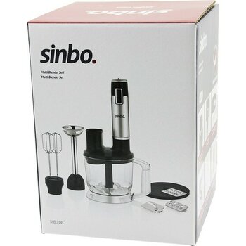 Turbo Multi Blender Seti Doğrayıcı- Mikser- Blender Rende Dilim Diskleri 300W 2lt Hazne Shb- - Renkli