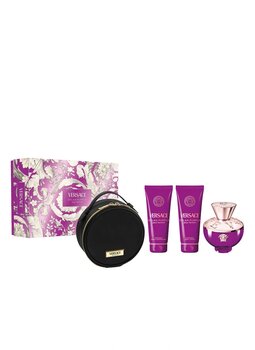 Versace Dylan Purple Edp Xmas Set 25 (100ml+Sg100 Ml + Bl100 Ml +Pouch)