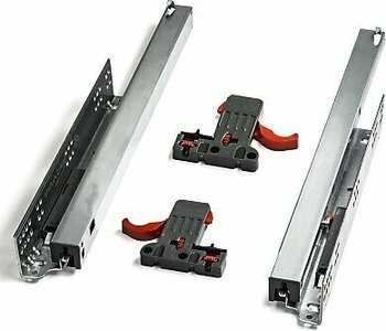 Samet Smart Slide Tek Açılım Frenli Ray 500 mm