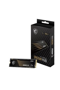 MSI Spatium M480 Pro 2TB PCIe 4.0 NVMe M.2 7400/7000MB/s