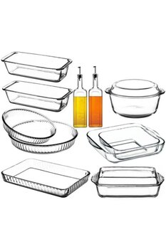 Paşabahçe Borcam Mutfak Seti - 13 Parça Borcam Çeyiz Seti Takımı