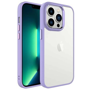 Gpack Apple Iphone 14 Pro Max Kılıf Kamera Çıkıntılı Nikelaj Hassas Tuşlu Arkası Cam