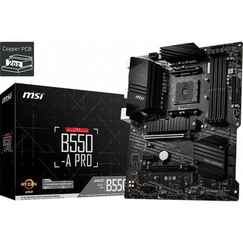 Msı B550-A Pro Ddr4 3200MHZ 1xhdmı 1xdp 2xm.2 USB 3.2 Atx Am4 (3.nesil Işlemci Uyumlu)