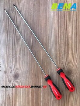 Bema Ph0x300 Uzun Yıldız Tornavida Uzun Düz Tornavida 3x300 Mm
