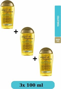 OGX Argan Oil Of Morocco Saç Bakım Yağı 100 Ml 3 Adet