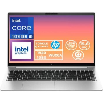 Hp Elitebook 650 G10 I5-1335U 16GB 1tb SSD 15.6" Fhd Freedos Taşınabilir Bilgisayar B2PK5ES 005 - 1 TB - 16 GB