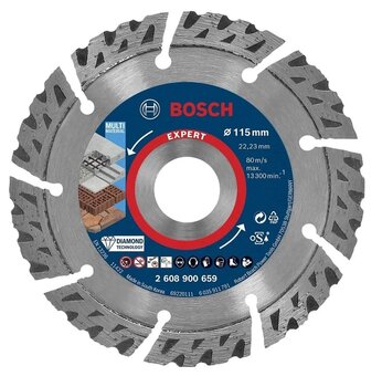Bosch Expert Multi Material Elmas Testere 115 Mm