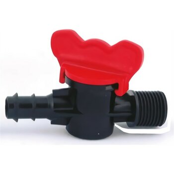 Gp Plastik Damla Sulama Plastik Küresel Mini Vana (25 Adet) - 16x¾''