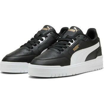 Puma Shuffle Downtown 402596-07 Erkek Günlük Sneaker - 42,5 - Siyah