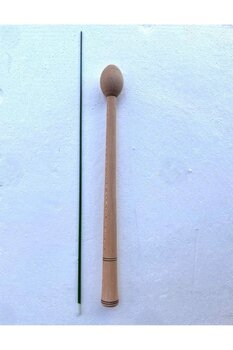 İMECE DAVUL TOKMAĞI YUVARLAK + PLASTİK ÇİRPİ ÇUBUĞU SETİ