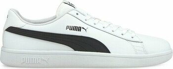 Puma Smash v2 L Beyaz Erkek Sneaker - 40 - Beyaz - Siyah