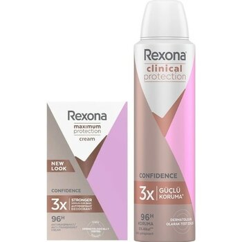 Rexona Clinical Protection Kadın Deodorant 150 Ml+Stick Roll-On Maximum Protection Clent Scent 45 Ml - 150 ml