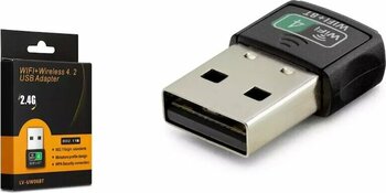 Pix-link Lv-uw06bt Usb Bluetooth 4.2 + Wi̇-fi̇802.11n Wireless Adaptör Dongle