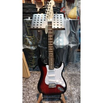 Masterwork Elektro  Gitar - Bordo - Beyaz