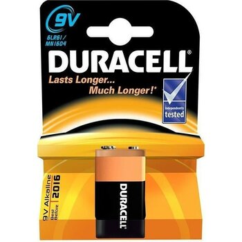 Colezium Duracell 9 Volt Alkalin Pil