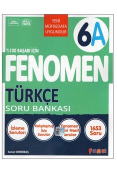 Fenomen Yayıncılık Fenomen 6. Sınıf 6A Türkçe Soru Bankası