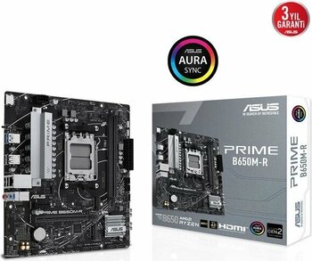 Asus Prıme B650m-R Amd Ddr5 7200+(Oc) Hdmı M.2 Am5