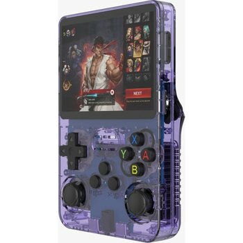 Retro Arcade R36S El Oyun Konsolu 128 GB - Mor