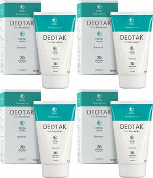 Deotak Krem Deodorant 35ml Fresh (Mentol) (4 Lü Set)