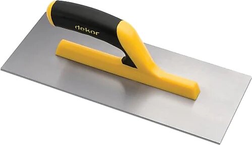 Dekor 093 35 cm Açık Plastik Saplı Alçı Malası