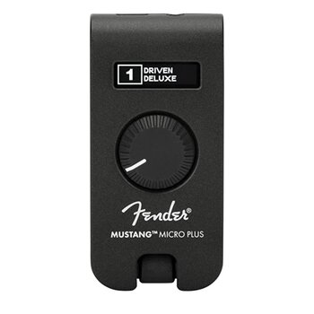 Fender 2311600000 Mustang Micro Plus Kulaklık Amfisi (siyah - Bluetooth) | Dijital Serisi Cep Boyu Amfi 12 Amfi Modeli V