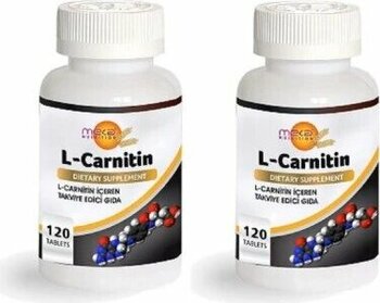 Meka Nutrition L-Carnitine 500 Mg 120 Tablet 2 Kutu