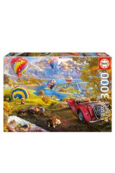 Educa Puzzle 3000 Parça Sıcak Hava Balonu Vadisi 19947