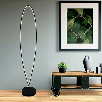 Triolux TRA20052 Eco 165 cm LED Lambader Mını - Işık Rengi 4000K Doğal Beyaz - Siyah