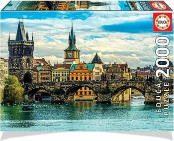 Educa Vistas De Praga 2000 Parça Puzzle
