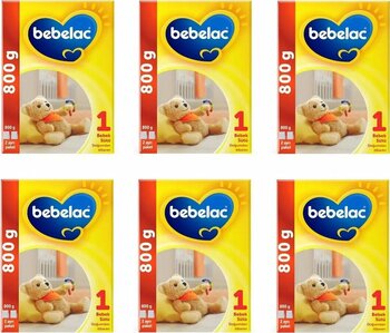 Bebelac 1 Bebek Sütü 800 G x 6 Adet