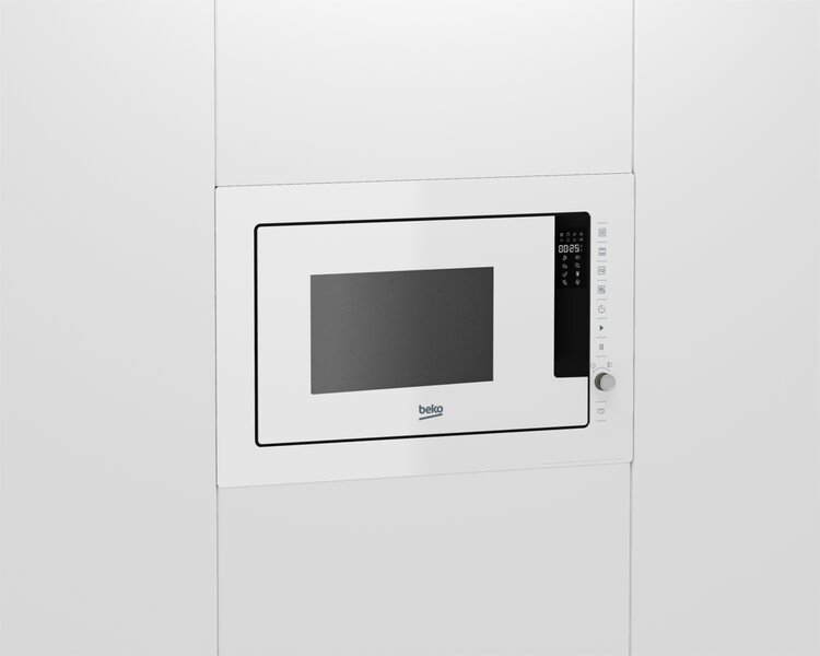 Beko BMC 2520 B 1450 W Beyaz Mikrodalga Fırın