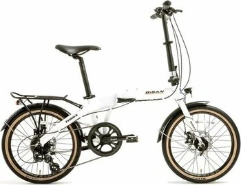 Bisan FX3600 Altus Beyaz Turuncu Katlanır Bisiklet