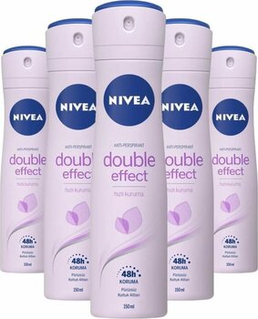 NIVEA Double Effect Deodorant 150 ml X5