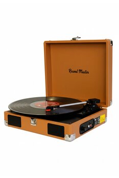 Record Master Pikap - Tüm Plaklar İle Uyumlu- Power Banklere Bağlanarak Kullanılabilme