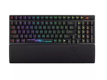 Asus Rog Strıx Scope Ii 96 Wl/Rx Red/Abs/Tr Wıreless Oyun Klavyesi Oyuncu Klavyesi Siyah