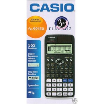 Hall Breathe CASIO Çok Fonksiyonlu Bilimsel Hesap Makinesi fx-991EX Kullanışlı ve Dayanıklı Model Haki Renk - Seçenek 1