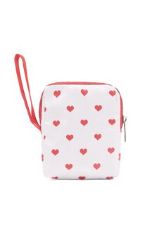 NS reliable Kalpli Kadın Hijyenik Ped Saklama Çantası - Mini Organizer Düzenleyici Kılıf - 10x14x3 cm